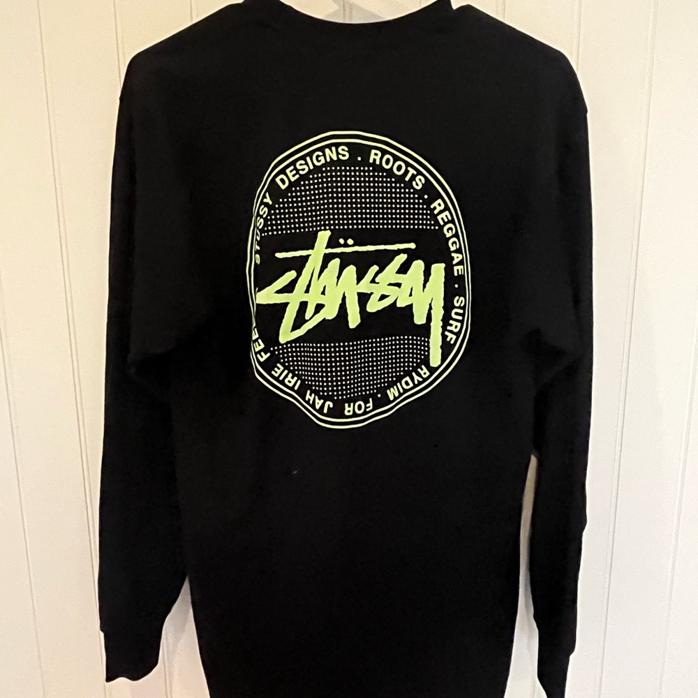 STUSSY long sleeve t shirt size medium